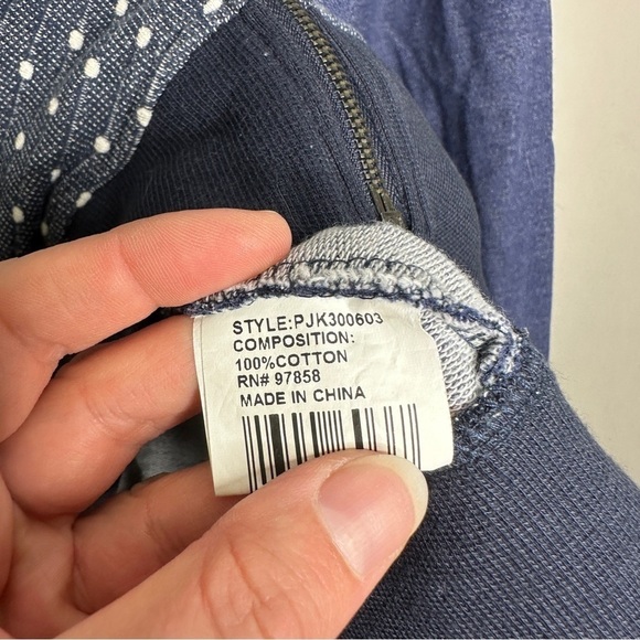 Smash Pattern Full Zip Hoodie - Picture 4 of 7